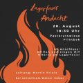 Lagerfeuer-Andacht / gemeinsames Grillen